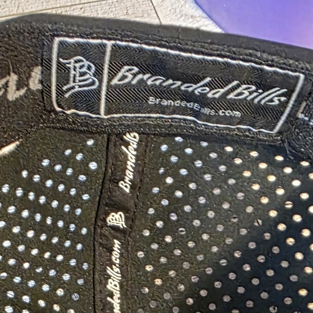 Sleek Black Logo Cap - Picture 2 of 5